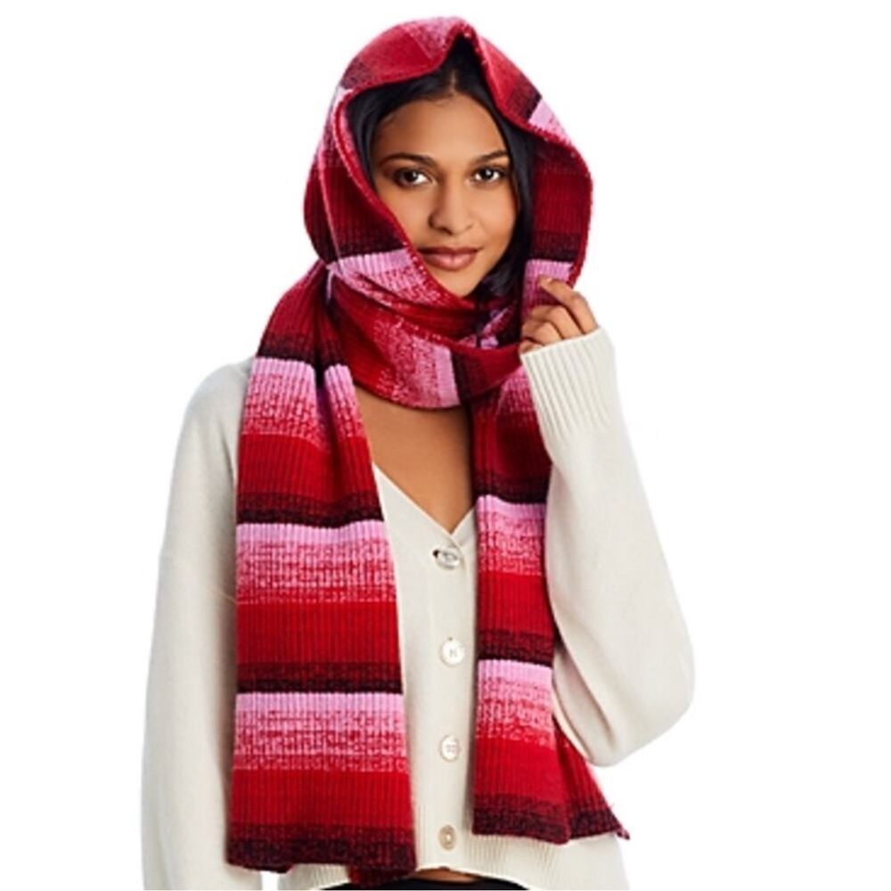 Aqua Hooded Scarf